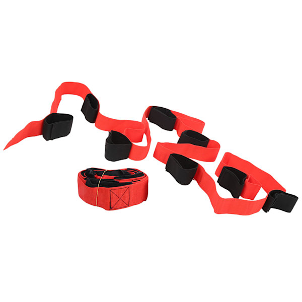 Roliga utomhussporter 8-benta raceband Giant Footstep Nylon Webbing Spårvagnsspelaktivitet