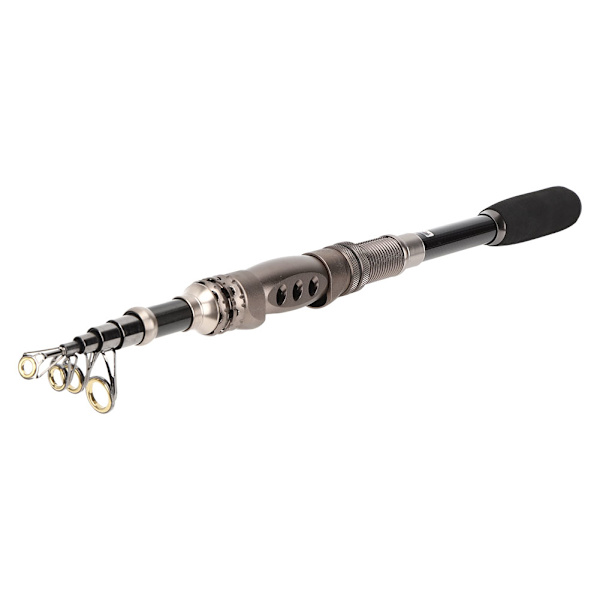 Bærbart Carbon Baitcasting Teleskopisk fiskestang Stangsnelleutstyr tilbehør1,8 m / 5,9 fot Carbon fiskestang