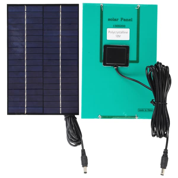 4.2W 18V Bærbart Effektivt Polykrystallinsk Silisium Solcellepanel for DIY Strømlader