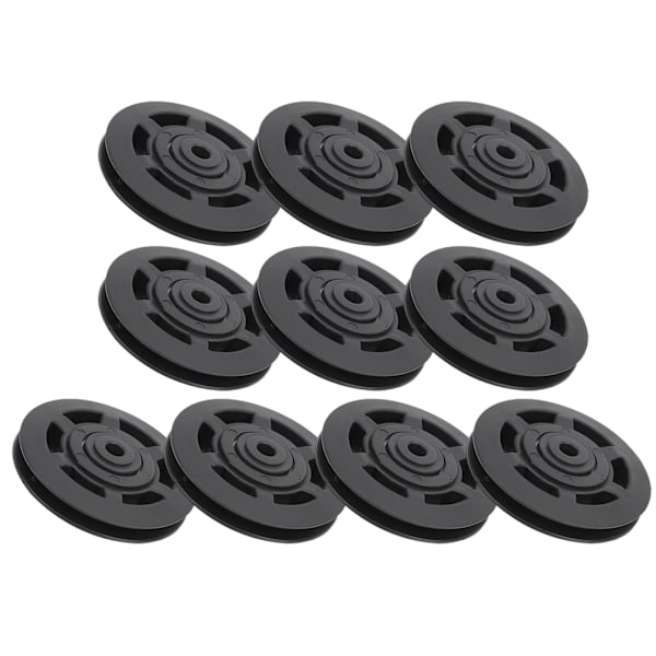 10 st/set 95MM Universal Nylon Lager Remskiva Hjul Byte Gym Fitness Utrustning