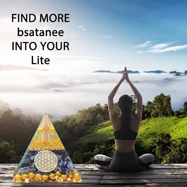 Kristallpyramid Ornament Ametist Peridot Pyramid Energi Generator Pyramid Reiki Balansering Skydd Meditation Hantverk Dekor