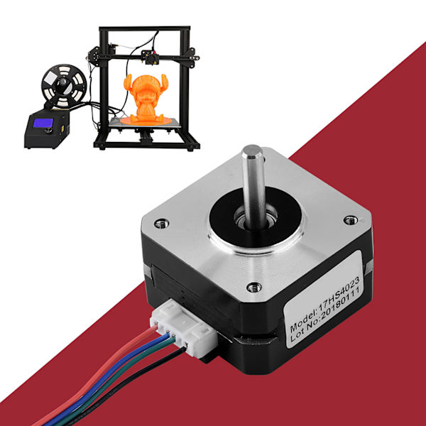 3D Printer Tilbehør Stepper Motor 42 * 23mm Ekstruder Step Motor til Titan