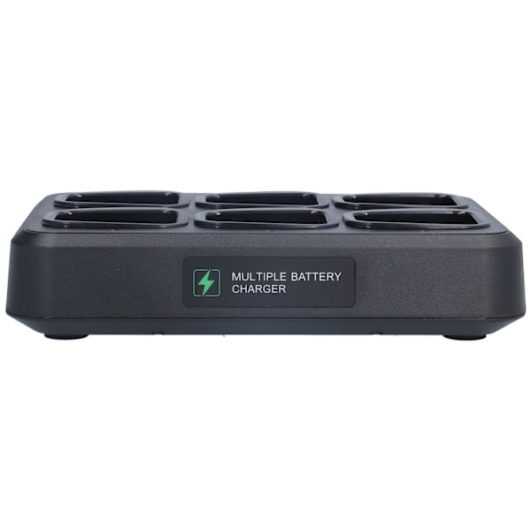Walkie-Talkie Sexvägsladdare Säker Laddningsbas för PD780 PD702 PD782 PD502 PD792 PD782G PD702G PD562GUS-kontakt