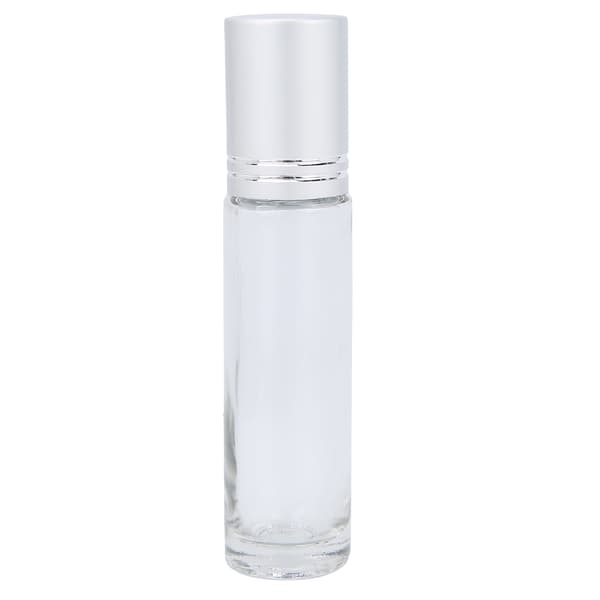 Eterisk oljerulleflaska Resa Bärbar Roll on Flaskor Tillbehör för Hälsovård 10ml Obsidian
