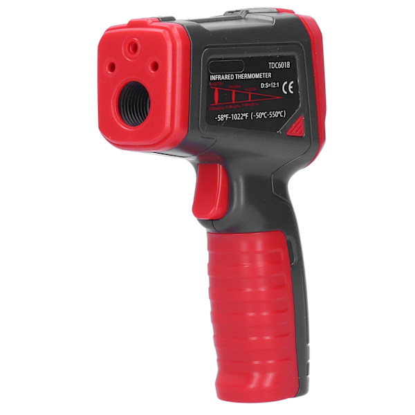 TDC601B Infraröd termometer Handhållen temperaturmätare Instrument -50℃-550℃ (-58℉-1022℉)