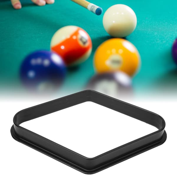 2 st Plast Professionell Biljard 9-bolls Triangulär Ram Snookerbollar Rack Tillbehör