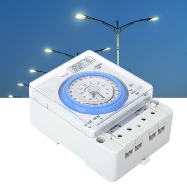 TB388 Mekanisk Timer 15 Minutter 24 Timer Tidsbryter Relé AC250V 20A Ikke Strømbrudd