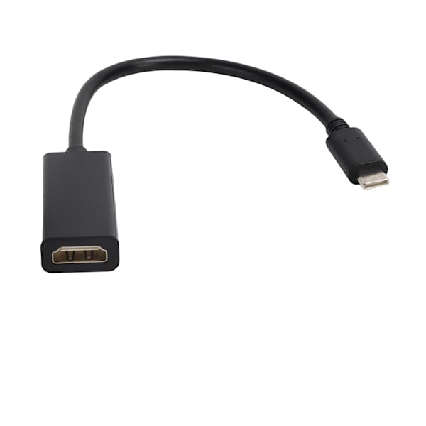 High Definition Multimedia Interface-adapterkabel 4K han til hun Plug and Play til computer