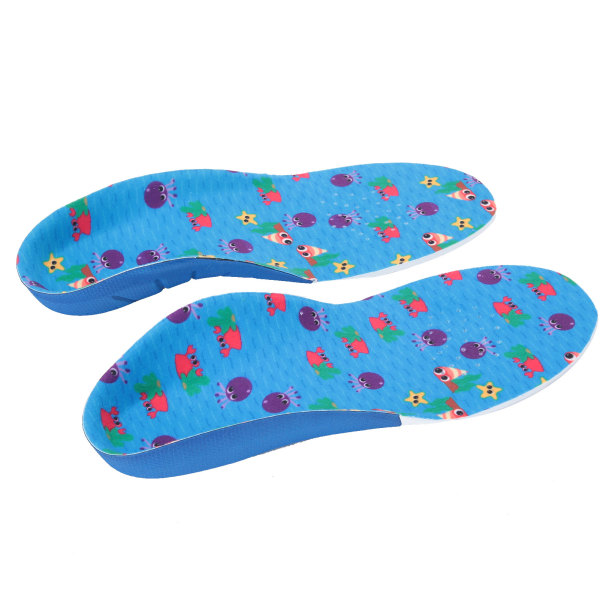 Barn Orthotic innersåle Flatfoot Toein Toeout Walking Correction Insoles for Kids(L )