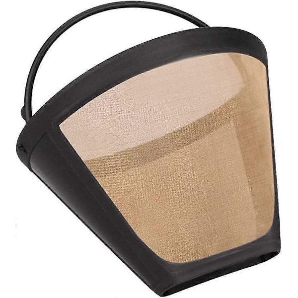2 Stycken Återanvändbara Kaffefilter, Mesh Kaffefilter, Permanent Återanvändbart Kaffefilter