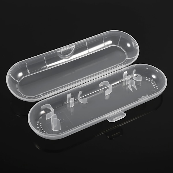Plast Elektrisk tandborste Förvaring Organizer Box Case Hållare Badrum Resa Camping Portable