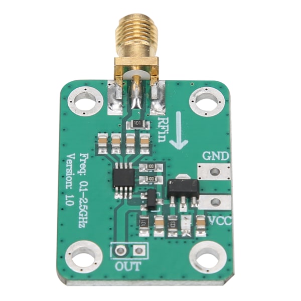 0,1-2,5 GHz logaritmisk detektor RF Power Meter Radio Frequency Detection Module Høj nøjagtighed