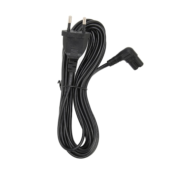 EU-pistokkeen uros IEC320 C7 naaraskaapeliin PVC-kuori vedenpitävä palosuojattu power EU Plug 100-250V 16,4ft