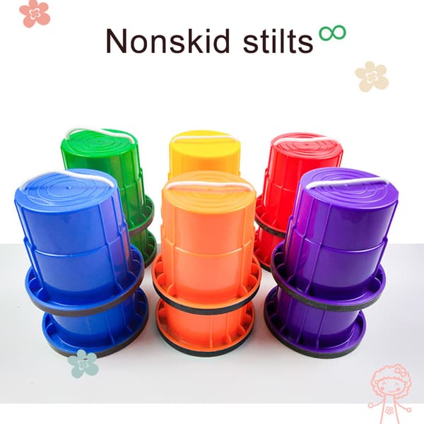 Barn Hink Styltor Leksaker Gående Koppar Leksak Styltor Utomhusspel Tränare Leksaker Sensorisk Träning Styltor Utrustning