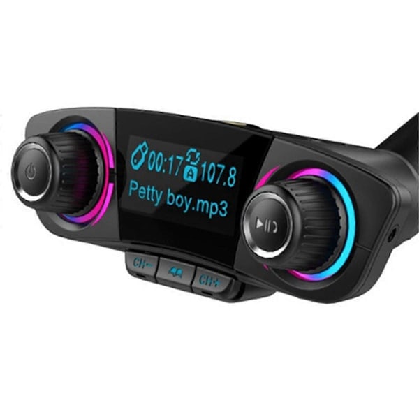 Bilspelare BT06 Bil Bluetooth MP3-spelare Multifunktionell