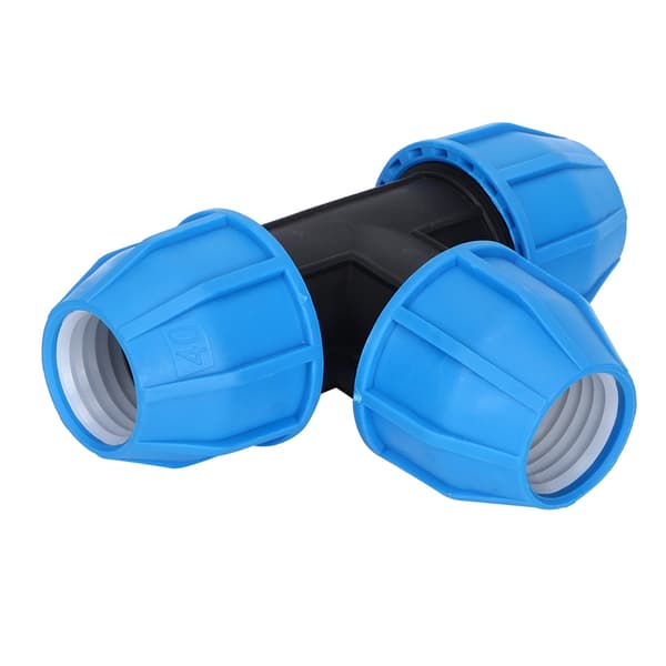 PE plast 40 mm T-kobling vannrørkobling tilbehør