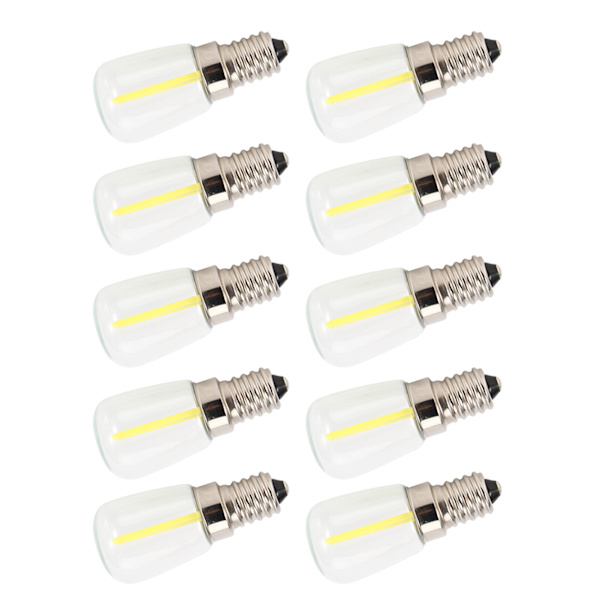 10 kpl E14 pitkä filamentti mini LED kirkkaat lamput 1,5 W AC230V