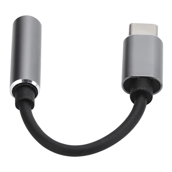 Type C han til 3,5 mm jack digitalt lydkabel hun-konverter hovedtelefonadapter