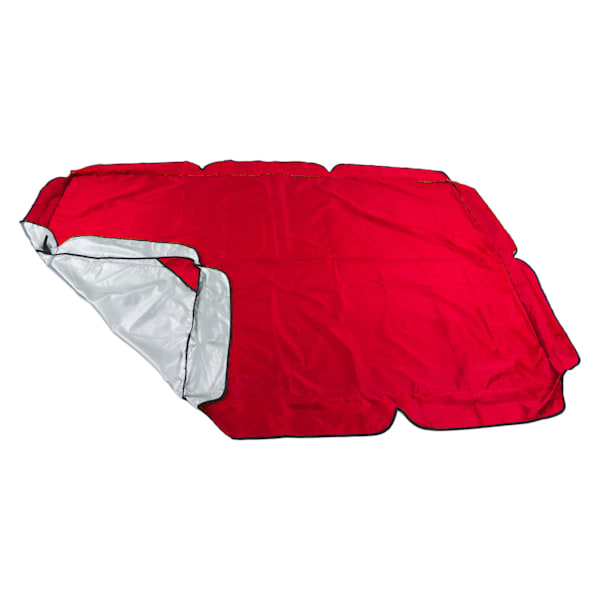 Swing Canopy 600D Sølvbelagt Oxford Stoff Vanntett Swing Toppdeksel for Utendørs Rød