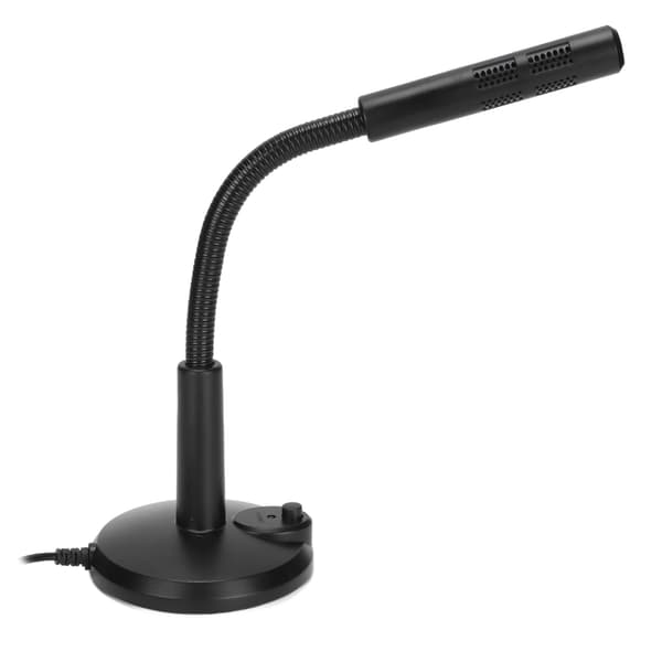 USB-bordsmikrofon Plug and Play rundstrålande mikrofon med mute-knapp för PS4-dator PC Laptop