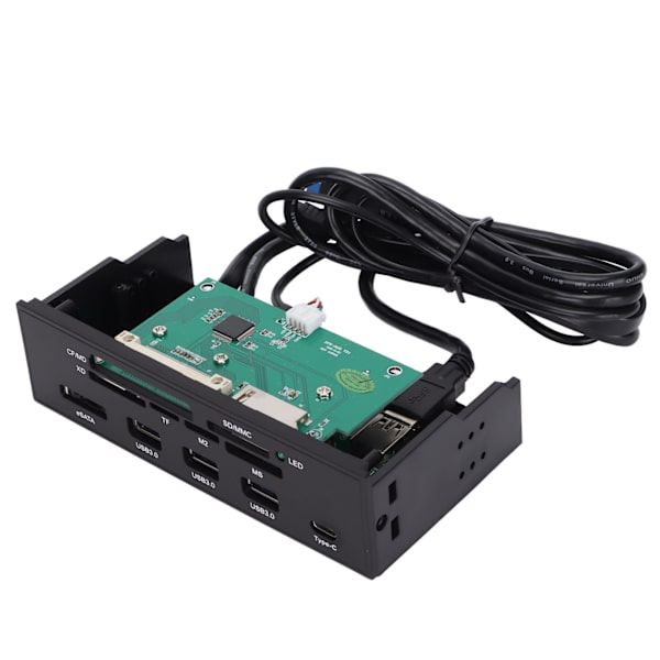USB3.0-kortläsare Plug and Play Indikatorlampa Max 3GB/S USB3.0 Expansionsdocka
