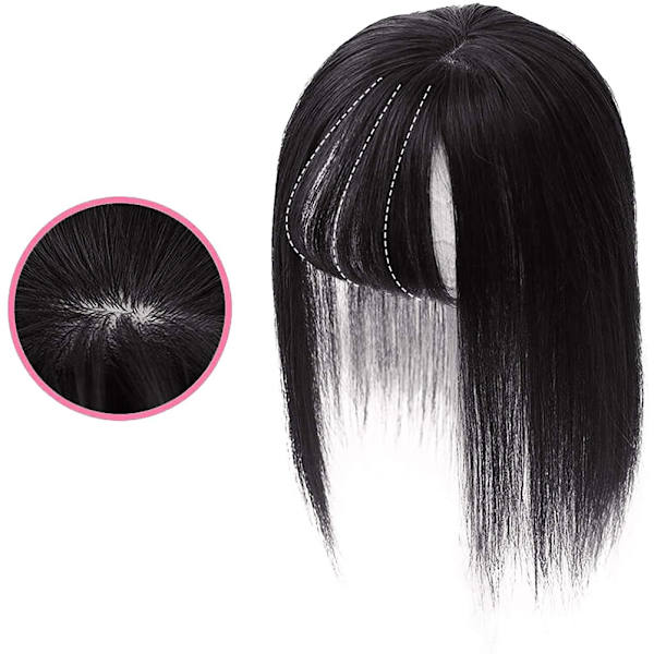 Hiustäytteet Silk Base Crown Topper Ihmishiukset Klipsit Topperit Top Hiustukkeet Naisille Ohentuva Hiusten Peite