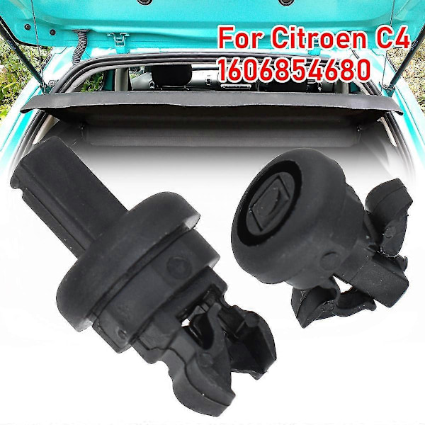 2x Klipsiä Citroen C4 B7 Ds4 Ds5 Takakontin Tavaratilan Hyllyn Narun Ripustin Kiinnike Pivot Tapit Auton Painonapit 1606854680 Zekai
