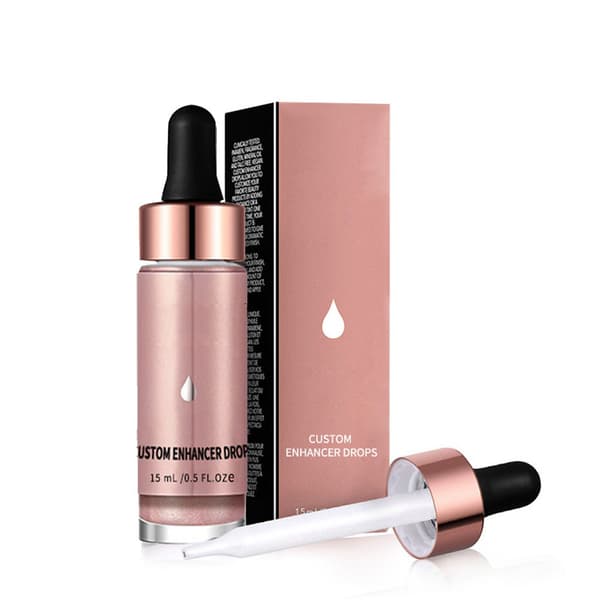Ansigt Læber Kontur Highlight Lysnende Makeup Dråbe Koncentrat Væske (Celestial)