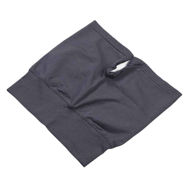 Kvinnors högmidjade träningsshorts med rumplyft och magkontroll, atletiska yogashorts för gym, marinblå, L