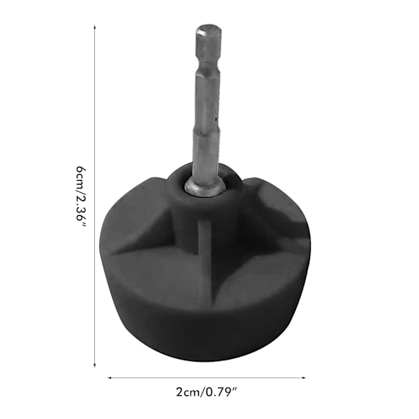 Hurtig Auto Knit Adapter Krumtap Adapter med Hex Stål Bit Hækle Maskine Adapter DIY Sy Tilbehør til Strik Maskine