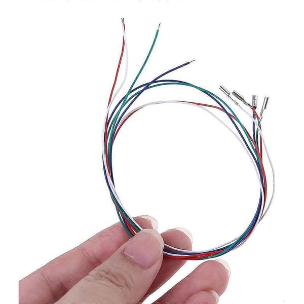 3/4 STK Phono-kabel til pickup, forbindelseskabler til pladespiller pickup-holder - D-