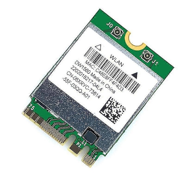 BCM94352Z DW1560 M.2 Wifi -sovitin Langaton kortti 1200Mbps 802.11Ac 2.4Ghz/5G Bluetooth 4.0 NGFF-kortti, yhteensopiva OS:n kanssa
