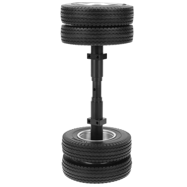 Bagaksel Dæk DIY RC Reservedel Tilbehør Passer til Tamiya Traktor Trailer 1/14 RC Bilmodel
