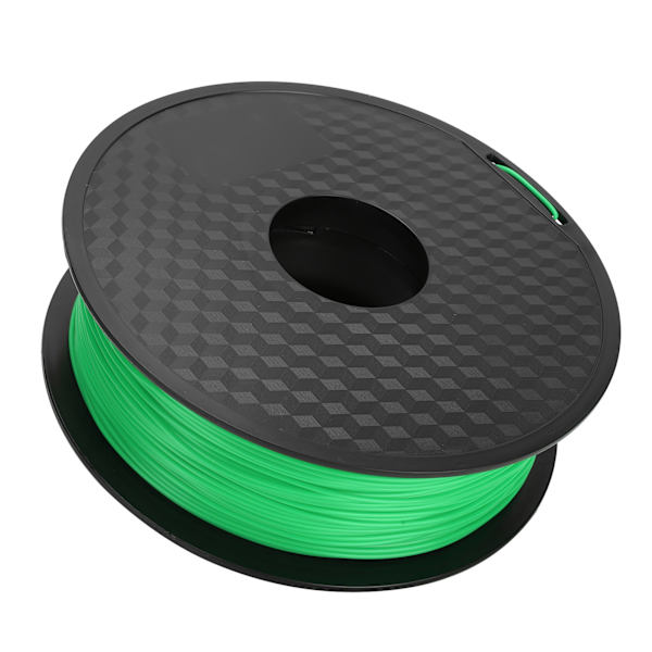 3D-printmateriale Printer PLA Filament Bundle Tilbehør Udskiftning 1,75 mm 340 m / 1115,5 ft Grøn