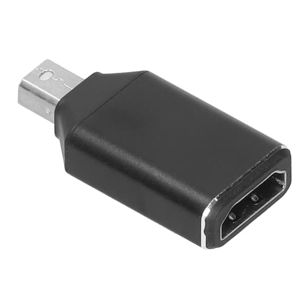 Mini DP til HD Multimedia Interface Adapter 1920x1080 DP Konverter til Computer/Projektor Sort