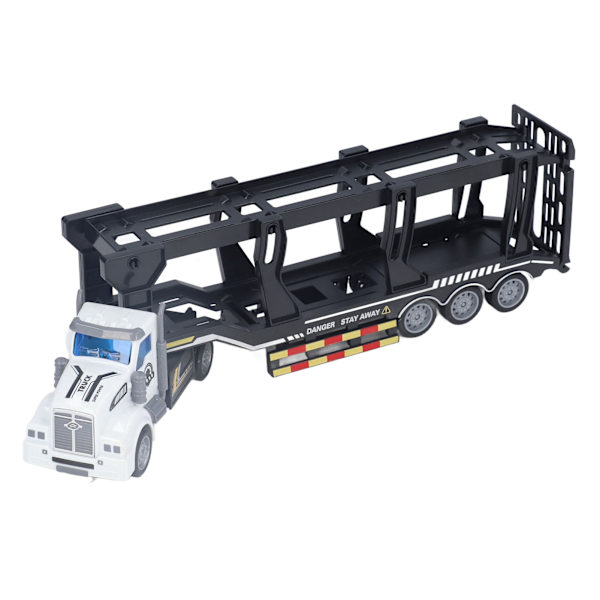 1:48 Tilbage træk container lastbil legetøj semi trailer tung lastbil ABS transport lastbil legetøj med åben bagdør til børn 412 4 langt hoved