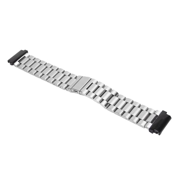 Armbandsur i rostfritt stål med snabbkoppling, 22 mm, passar Amazfit Falcon Smart Watch Silver
