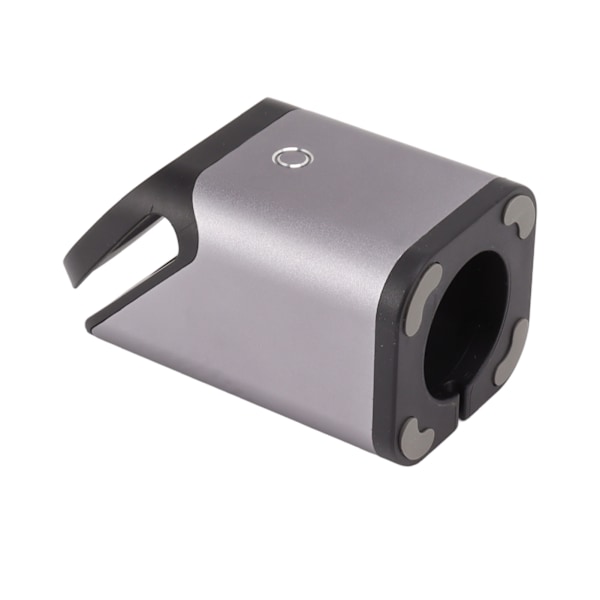 Laddningsställ för IOS Watch Bärbar Laddningsställ i Aluminiumlegering Svart
