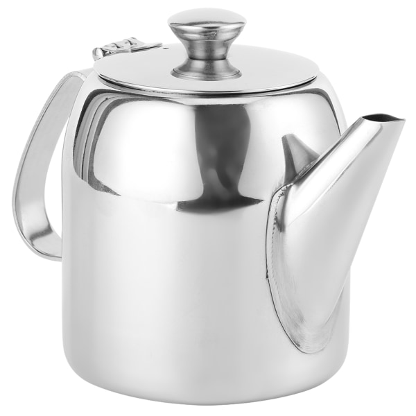 Kaffekande Tekande Rustfrit stål Kedel Koldtvandskande Kort tud til Hotel Restaurant 20 oz (Ca. 500 ml)