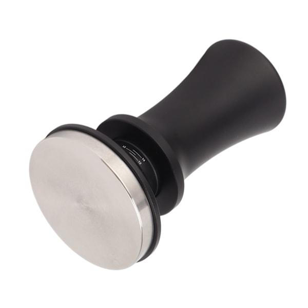 Kaffe Tamper Aluminiumlegering Rustfrit Stål Konstant Tryk Fjeder Pulver Tampeværktøj med Præcis Skala 51mm/2in