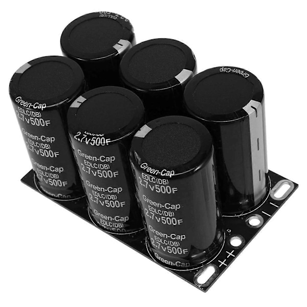 Til kondensator 2.7V 500F med beskyttelsesplade kondensatorer
