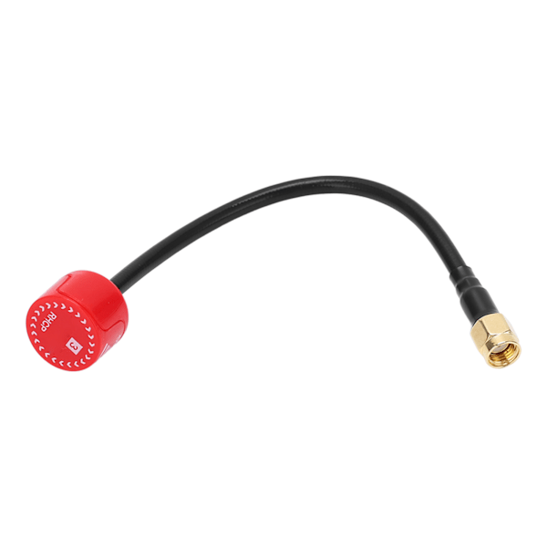 5.8GHz FPV Drone Antenna 155mm 2.5 Dbi Antenna with Inner Hole RPSMA for RC FPV Machine(Red )