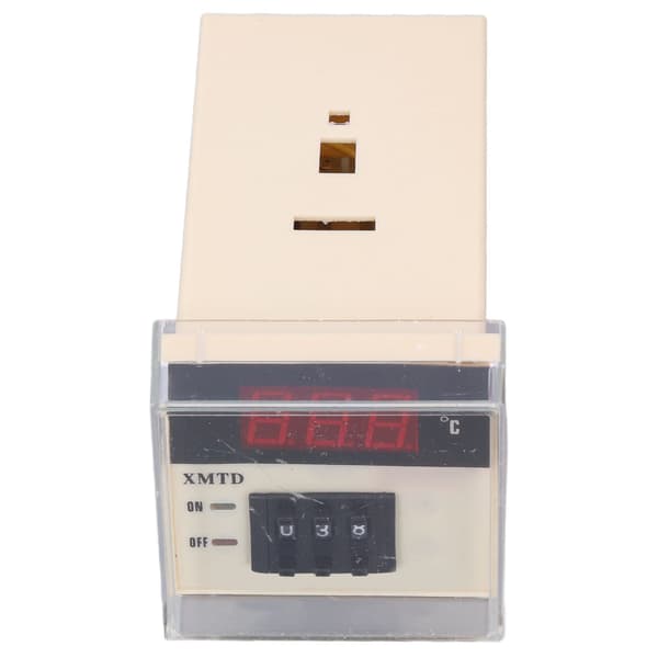 Temperaturregulator LCD Digital Display Klar Skærm XMTD‑2001 0‑399℃ Digital Temperaturregulator 220V