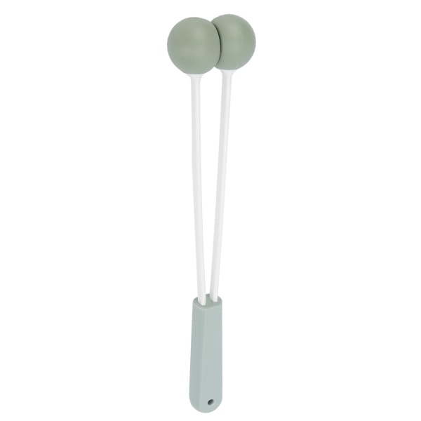 Håndholdt Pat Massage Hammer Fitness Anti-Slip Double Ball Silikone Body Pat Massager