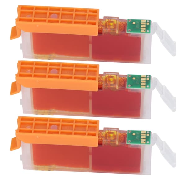 3 stk. printerpatron til Canon CLI871 MG5780 TS6080 TS5080 kontor skole blækforsyninger