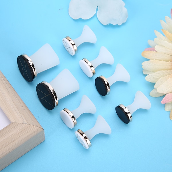 Silikon Nail Art tåseparator Tvättbar Återanvändbar tåsepareringsverktyg Pedikyrvård#C