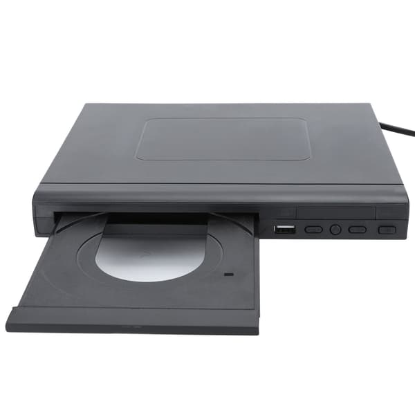 Hushålls-DVD-spelare Hemljud- och videoutrustning USB-gränssnitt Svart US 100‑240V