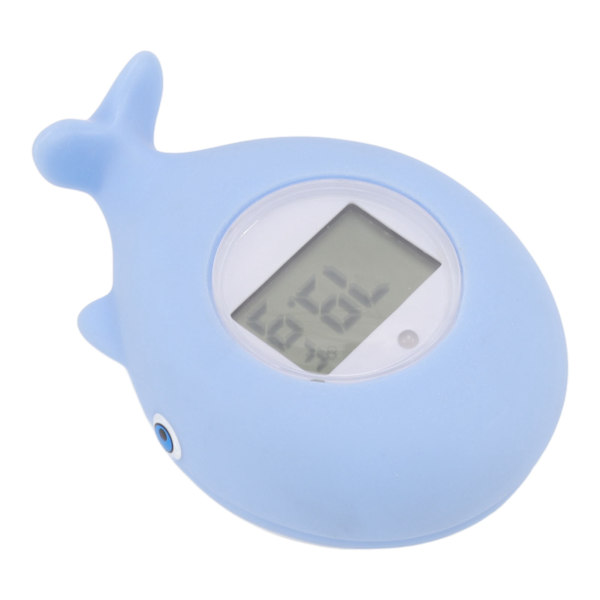 Valformad babybadkar termometer tyst larm spädbarn babybad flytande leksak temperatur termometer