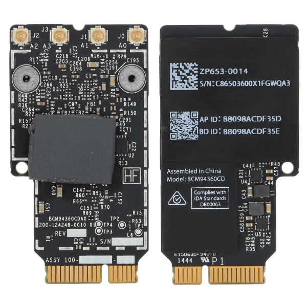 BCM94360CD 802.11ac trådløst nettverkskorttilbehør for Broadcom for A1418 A1419 (2012–2013)