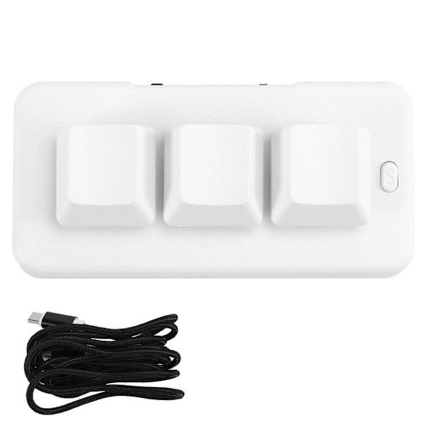 MK321U Programmerbart Makro Mini Tangentbord för Spel Multimedia MK321